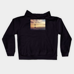 TREE IN THE SEA DESIGN Kids Hoodie